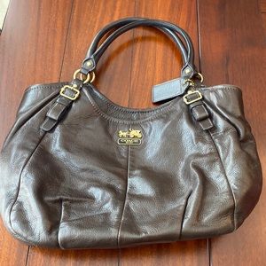 Coach leather bag
